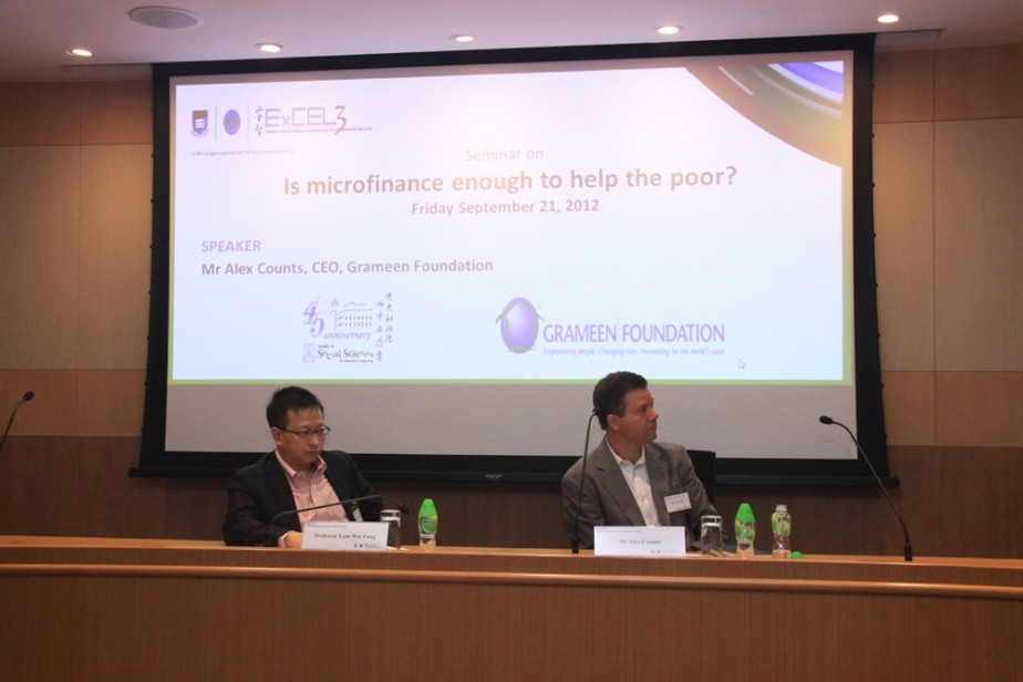 Seminar on Is microfinance enough to help the poor?