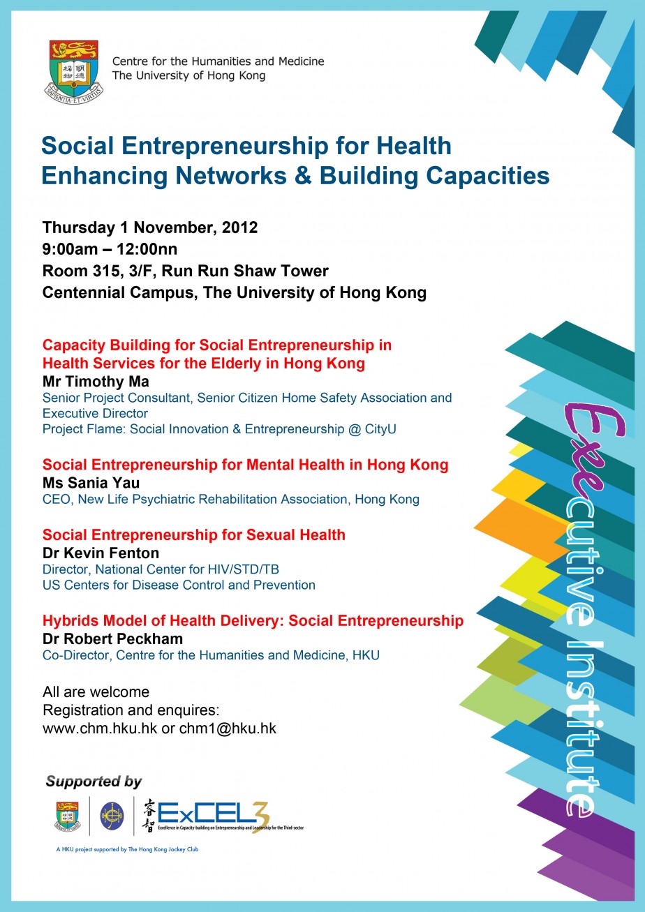 Social Entrepreneurship for Health: Enhancing Networks & Building Capacities