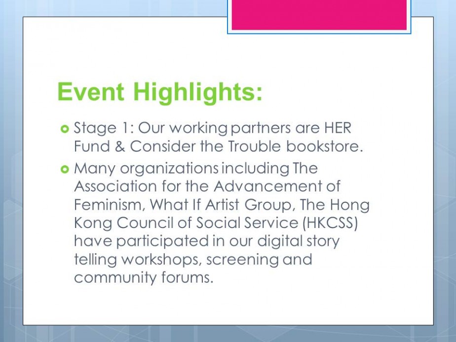 Capacity Building for Artist Groups in Hong Kong: Strategies for Outreach and Engagement