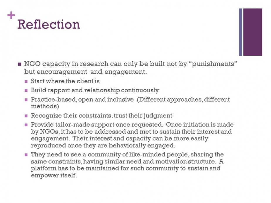 Building NGO Evidence-based Practice Capacity