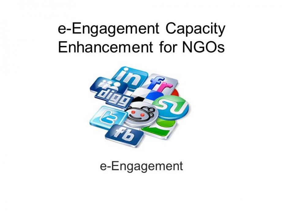 E-engagement Capacity Enhancement for NGOs