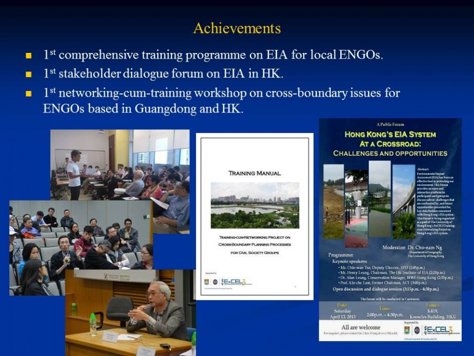 Demystifying Environmental Impact Assessment (EIA) and Cross-Boundary Planning Processes for Civil Society Groups