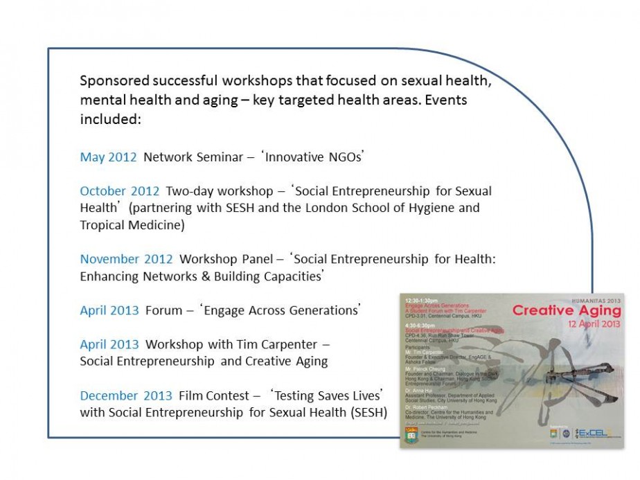 Social Entrepreneurship for Health: Enhancing Networks and Building Capacities