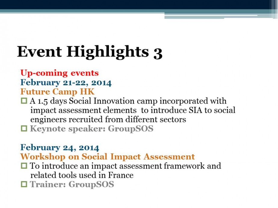 Social Impact Assessment for Non-governmental Organisations