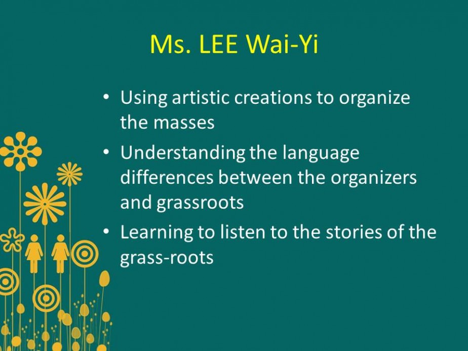 Building Capacity for Grassroots Women Organisations