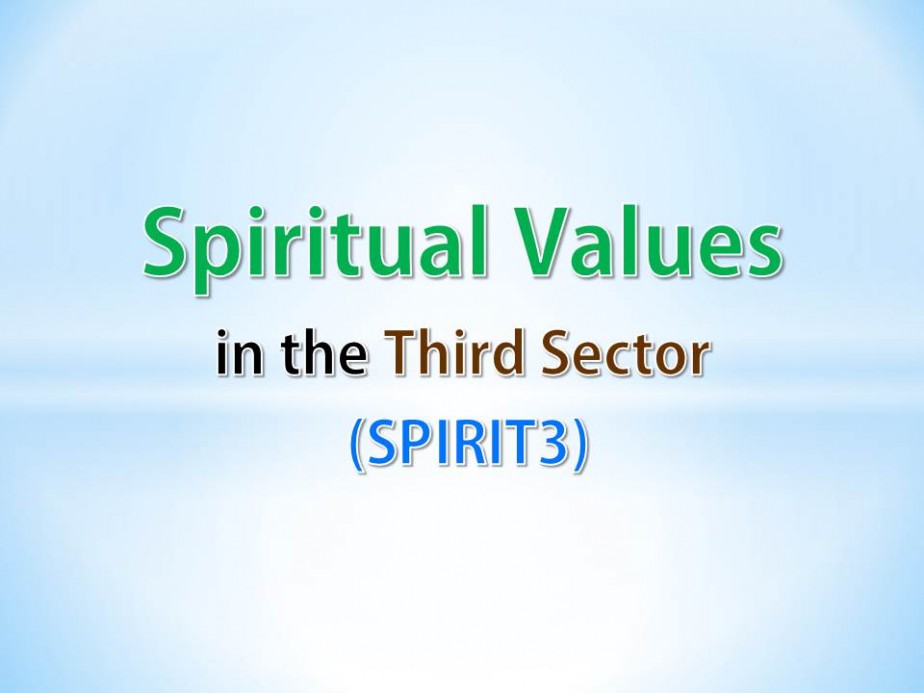 PPT-Spiritual Value