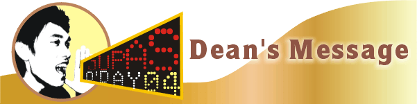 Jupas O'Day 2004 - Dean's Message