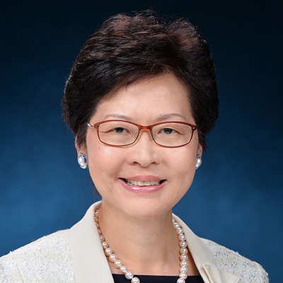 The Hon Mrs. Carrie Lam, GBM, GBS 