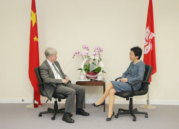 The Honourable Mrs Carrie Lam Cheng Yuet-ngor, GBM, GBS, JP 林鄭月娥